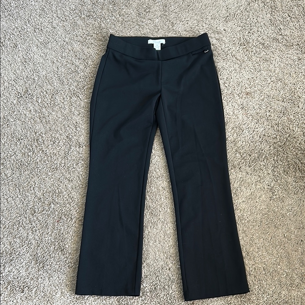 89th & Madison Black Boot Cut Flare Pants
